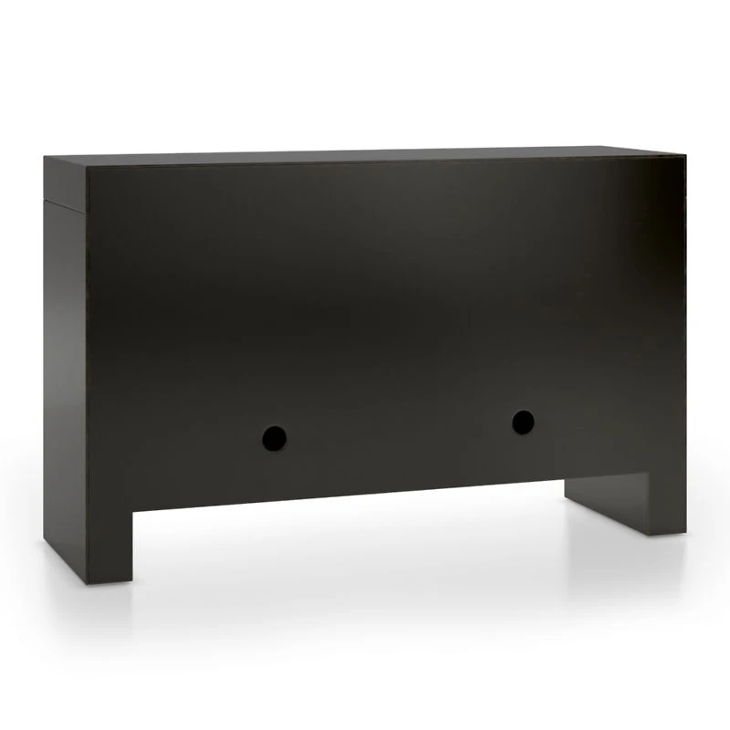 Waterfall Bruno Black Storage Cabinet