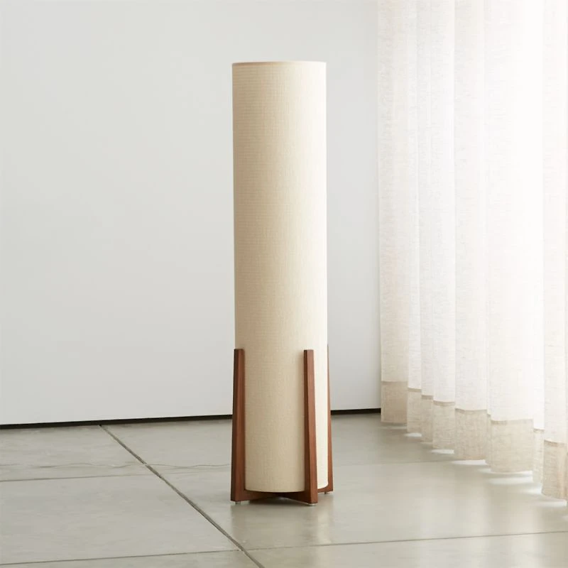 Weave Natural Floor Lamp 47"