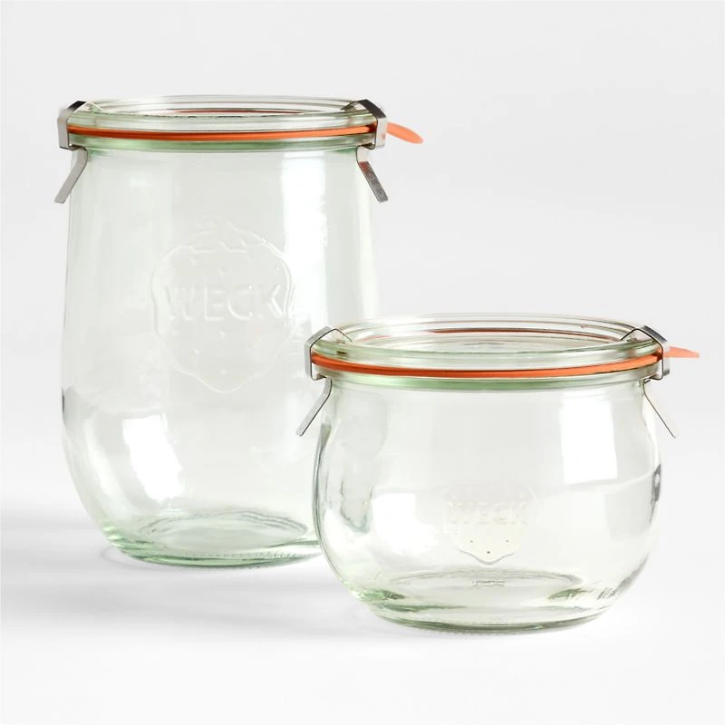 Weck 26-oz. Glass Tulip Canning Jar