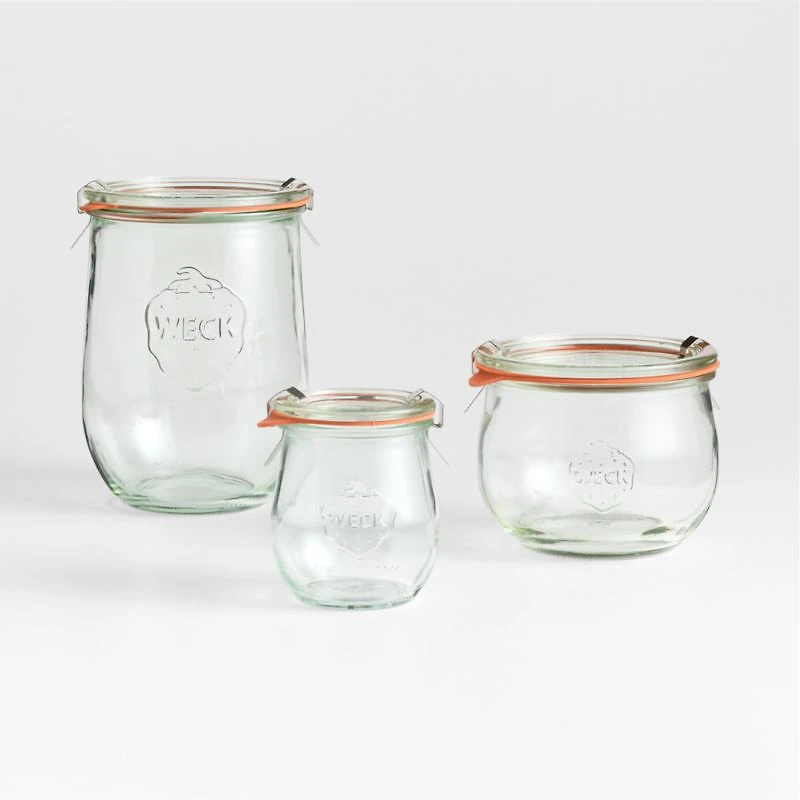 Weck 7.4-oz. Glass Tulip Jar