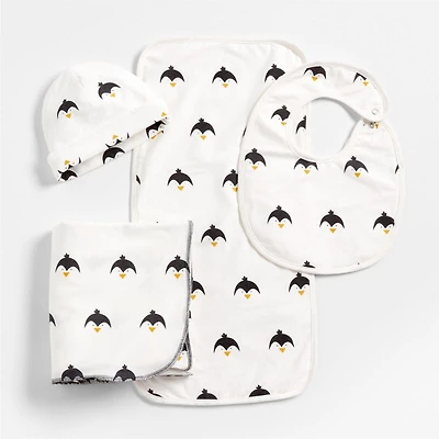 Welcome Penguin Organic Baby Gift Set