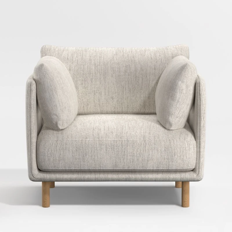 Wells Chair with Natural Leg Finish