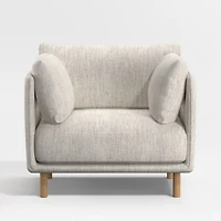 Wells Chair with Natural Leg Finish