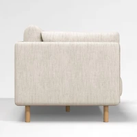 Wells Sofa with Natural Leg Finish