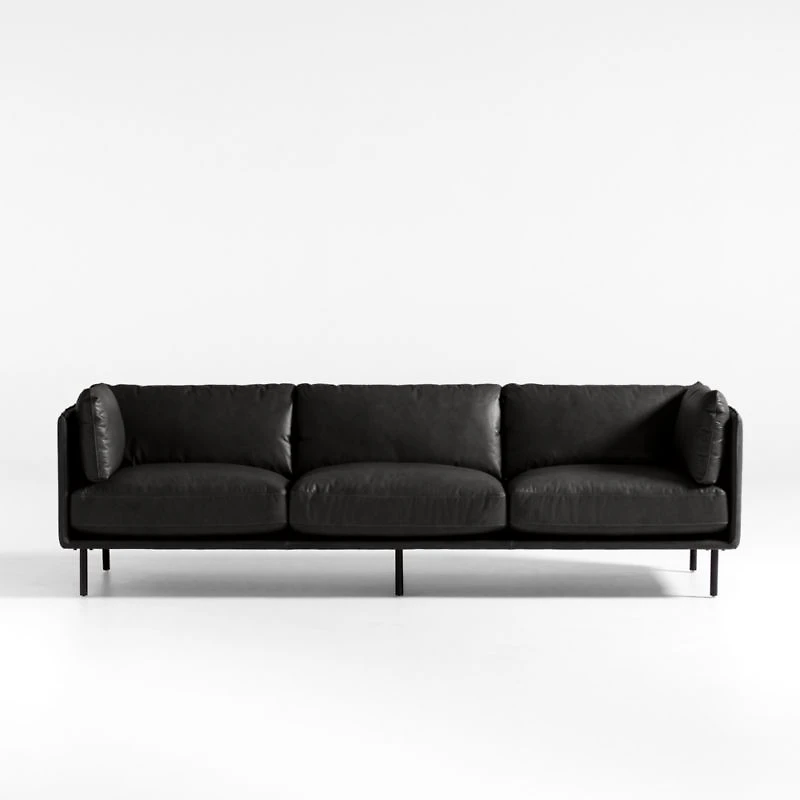 Wells Leather Grande Sofa