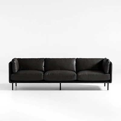Wells Leather Grande Sofa