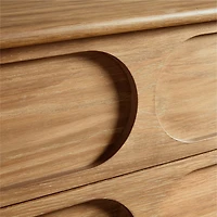 Wes 55" 6-Drawer Wood Kids Dresser