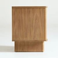 Wes Wood Nightstand with Drawer