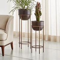 Wesley Medium Metal Plant Stand