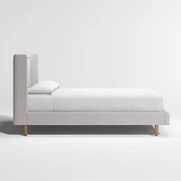 Weston Grey Upholstered Kids Full Bed