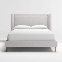Weston Grey Upholstered Kids Full Bed