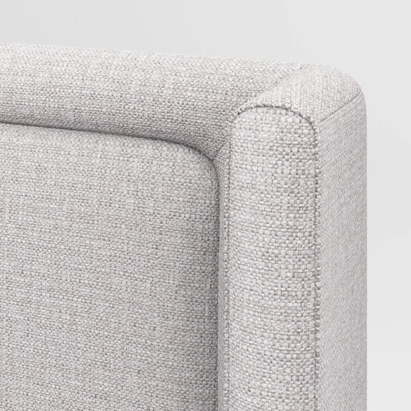 Weston Grey Upholstered Kids Full Bed