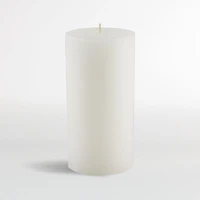 White Pillar Candle 3"x6"