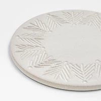 White Trees Stoneware Trivet