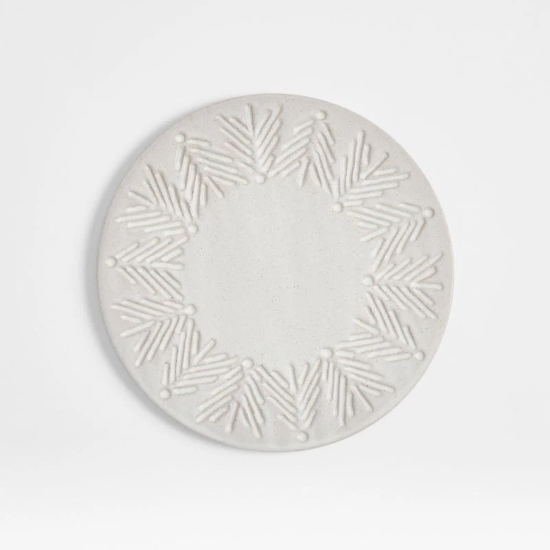 White Trees Stoneware Trivet