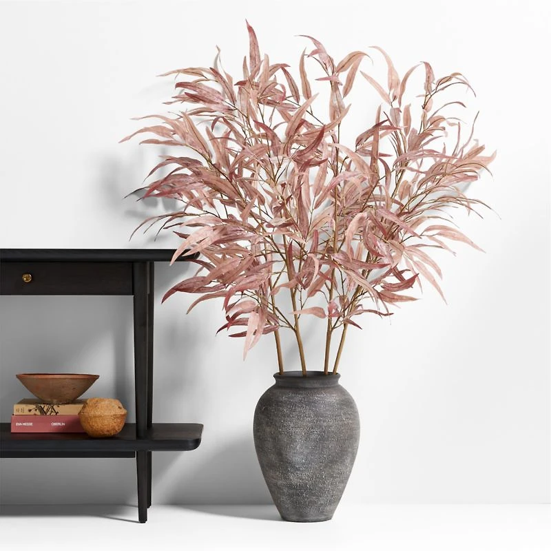 Large Faux Willow Eucalyptus Stem