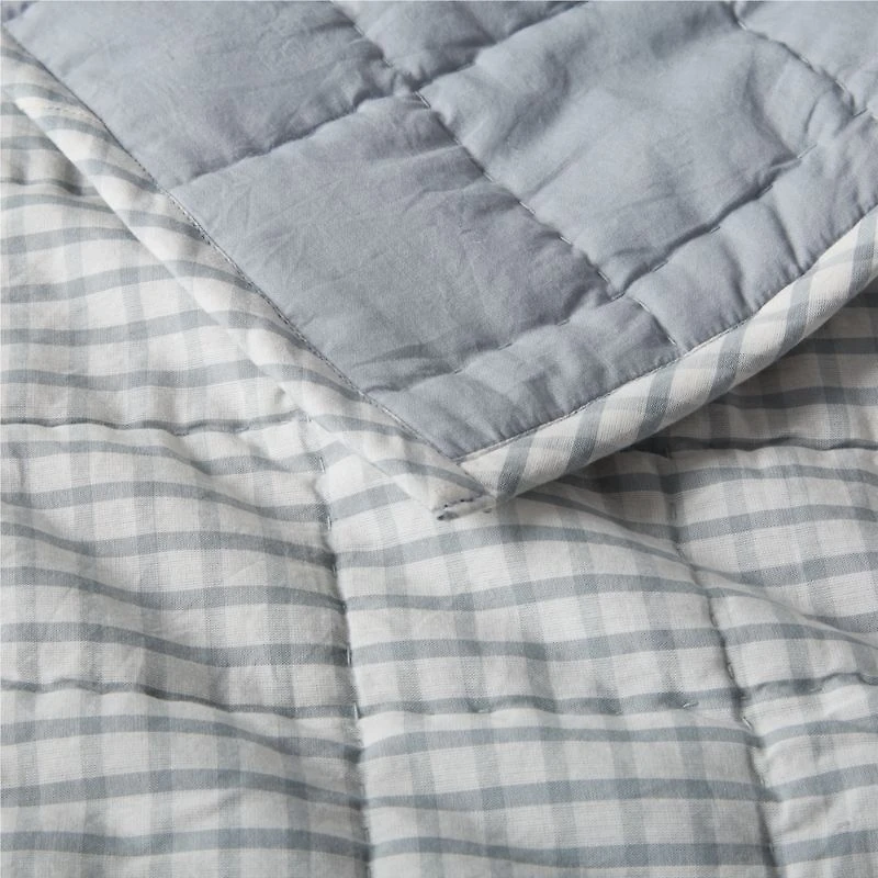 Windowpane Plaid Kids Full/Queen Quilt