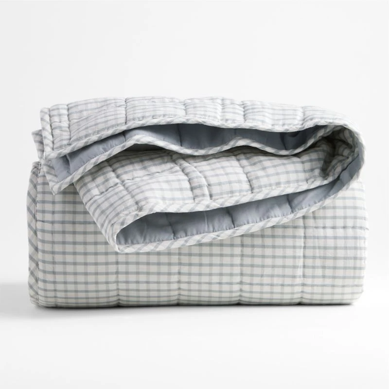 Windowpane Plaid Kids Full/Queen Quilt