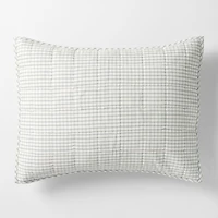 Windowpane Plaid Kids Pillow Sham