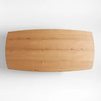 Winslow 96" Knotty Natural Oak Wood Dining Table by Jake Arnold