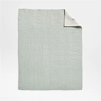 Winter Village Kantha Christmas Kids Full/Queen Quilt