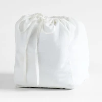 Wonderful Wicker Organic Cotton Shelf Storage Bin Liner