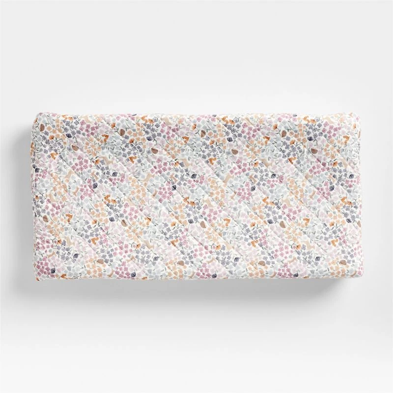 Stay Cool Wonderland Prairie Organic Cotton Changing Pad Cover