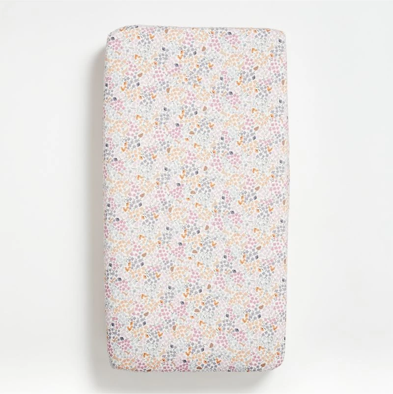 Stay Cool Wonderland Prairie Organic Cotton Baby Crib Fitted Sheet