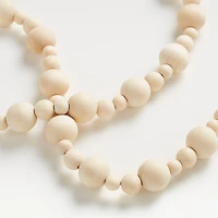 Wood Bead Garland 6'