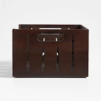 Large Wooden Stacking Storage Crate