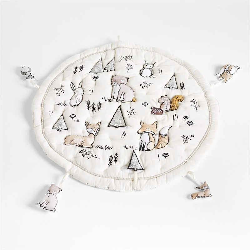 Woodland Animals Baby Activity Gym Play Mat