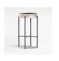 Worth Cowhide Bar Stool
