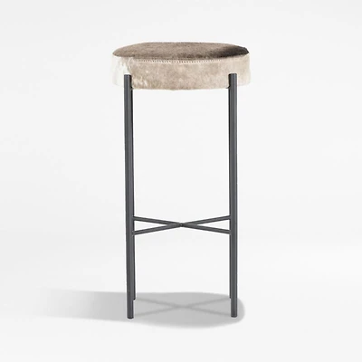 Worth Cowhide Bar Stool