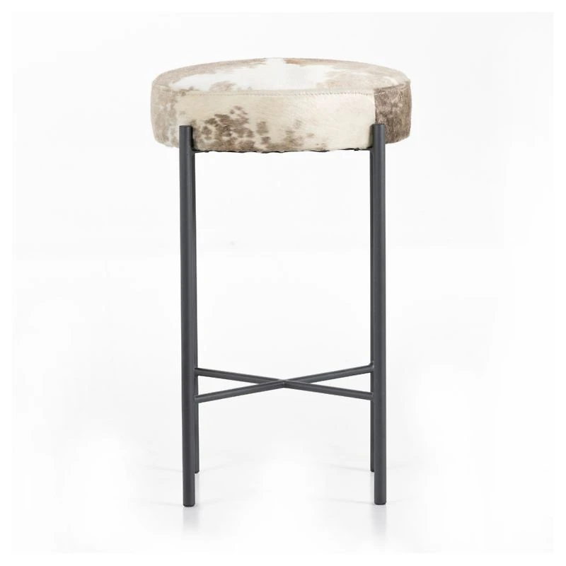 Worth Cowhide Counter Stool