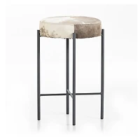 Worth Cowhide Counter Stool