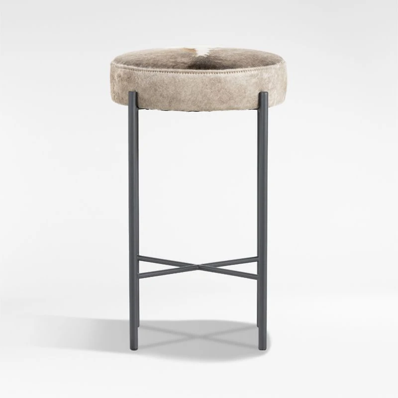 Worth Cowhide Counter Stool