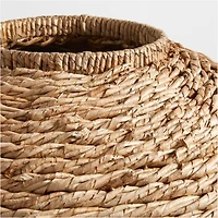 Small Handwoven Seagrass Vase 13"