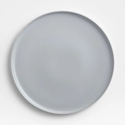 Wren Matte Light Grey Dinner Plate