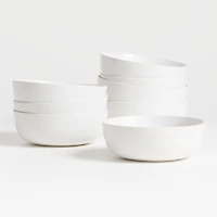 Wren Matte White Cereal Bowl