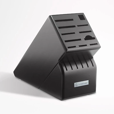 Wusthof ® 17-Slot Black Knife Block