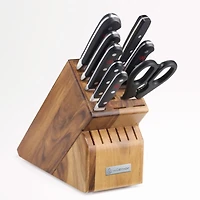 Wusthof ® Classic 9-Piece Acacia Wood Knife Block Set