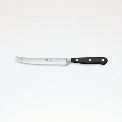Wusthof ® Classic Black 5" Tomato Knife