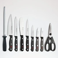 Wusthof ® Gourmet 10-Piece Acacia Knife Block Set