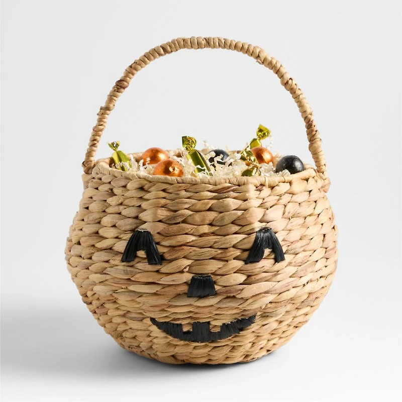 Pumpkin Halloween Trick-or-Treat Kids Basket