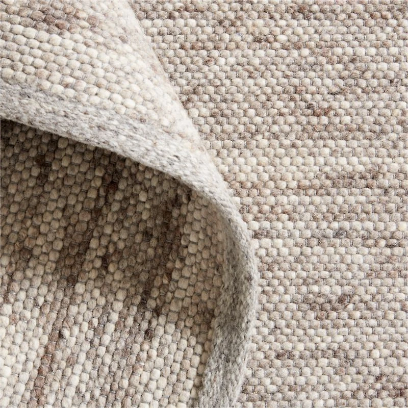Wyoming Performance Handwoven Marled Brown Area Rug 10'x14'