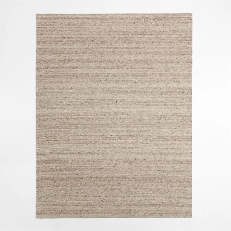 Wyoming Performance Handwoven Marled Brown Area Rug 10'x14'