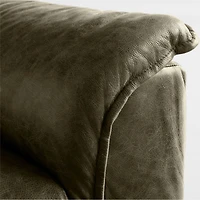 Wythe 3-Piece L-Shaped Leather Sectional Sofa