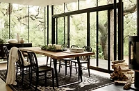 Delta Matte Black Side Chair with Alloy Grey Cushion
