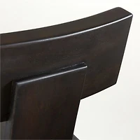 Yukon Black-Brown Wood Dining Chair