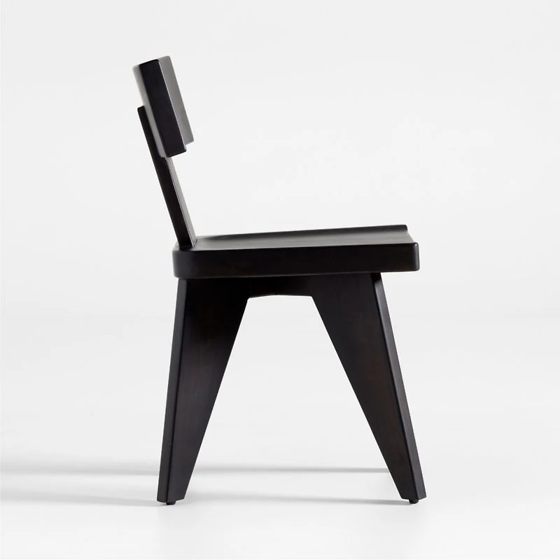 Yukon Black-Brown Wood Dining Chair